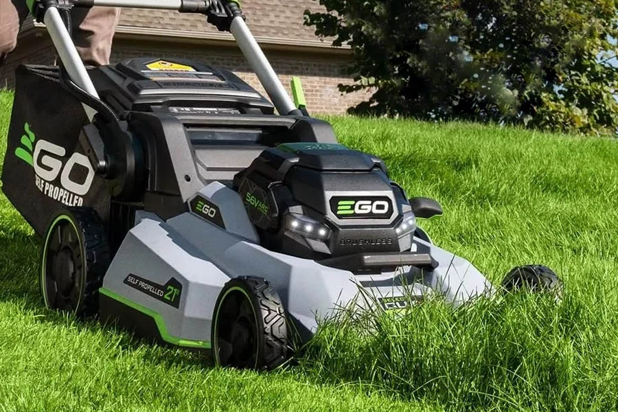 top rated cordless electric lawn mowers